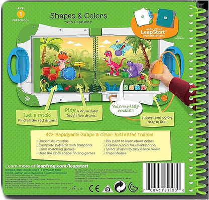 LeapFrog LeapStart Preschool Activity Book: Shapes and Colors and Creativity