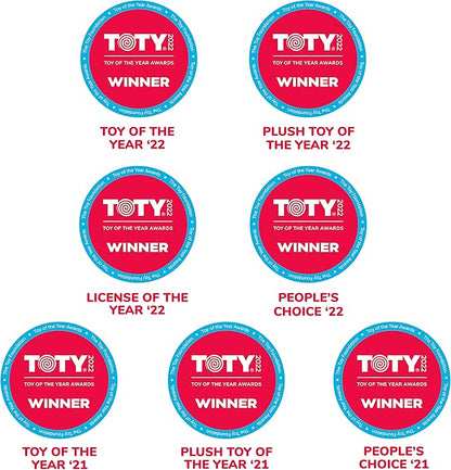 Squishmallows Original 12-Inch Enid Neon Yellow Mushroom - Medium-Sized Ultrasoft Official Jazwares Plush