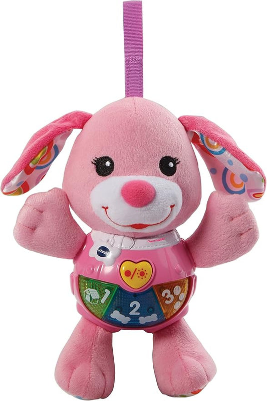 VTech- Chant'Toutou, 502355, Pink - French Version