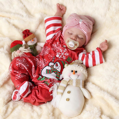 BABESIDE Lifelike Reborn Baby Dolls - 20 inch Sleeping Realistic Newborn Baby Doll Soft Body Real Life Baby Dolls Girl with Accessories Gifts for Kids Age 3 + & Collection