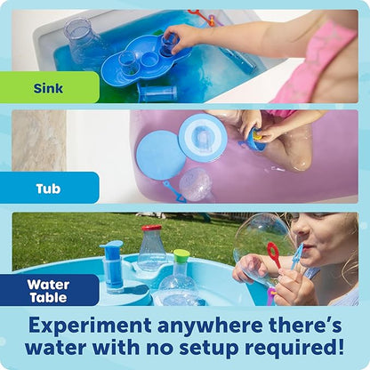 Learning Resources Splashology! Water Lab Science Kit, STEM Playtime, Water Activities, 19 Pieces, Ages 3+