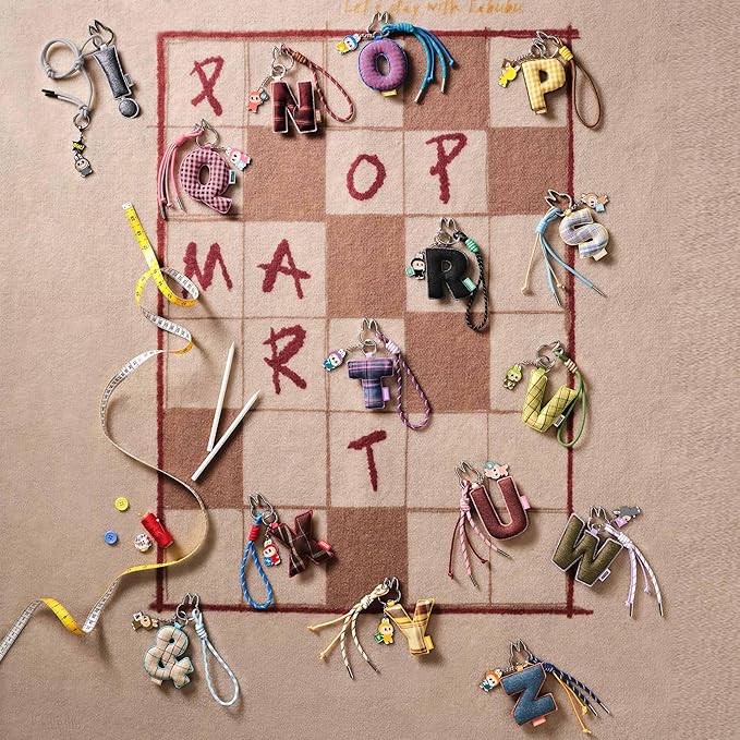 POP MART THE MONSTERS Pin for Love Series- Letter Pendant Blind Box (N-Z)