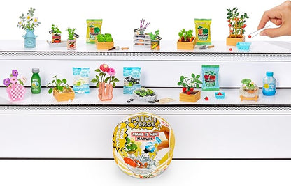 MGA's Miniverse - Make It Mini Nature Series 2 Mini Collectibles, Mystery Blind Packaging, DIY, Crafts, Resin Play, Replica Plants, Replica Animals, Mini Flowers, Botanicals, NOT Edible, Collectors