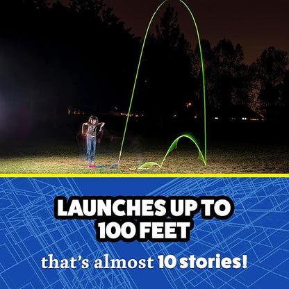 Stomp Rocket Ultra LED Rocket Refills, 2 Rockets - Replacement LED Foam-Tipped Rockets for Kids - Fun Backyard & Outdoor Kids Toys Gifts for Boys & Girls