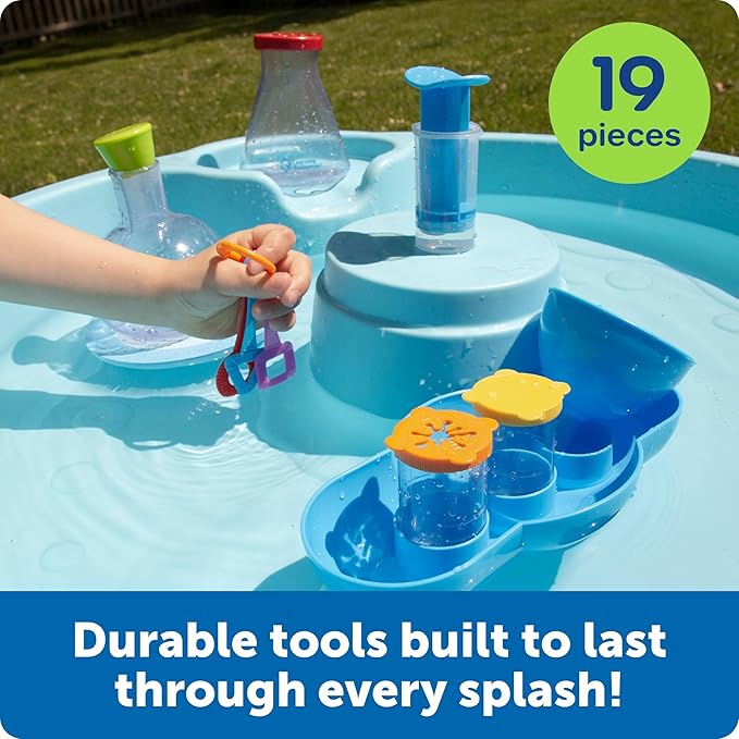 Learning Resources Splashology! Water Lab Science Kit, STEM Playtime, Water Activities, 19 Pieces, Ages 3+