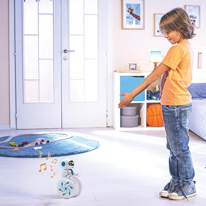 LEXiBOOK, Powerman® Roller, My Tumble Robot, Light and Sound Effects, Built-in Gyroscope, ROB01