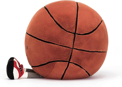 Jellycat Amuseables Basketball Stuffed Toy, 12.5 inches - Basketball Plush Gift for Sports Fans