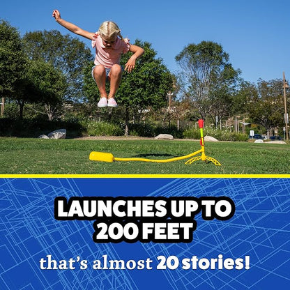 Stomp Rocket Ultra Rocket Refills, 2 Rockets - Replacement Foam-Tipped Rockets for Kids - Fun Backyard & Outdoor Kids Toys Gifts for Boys & Girls