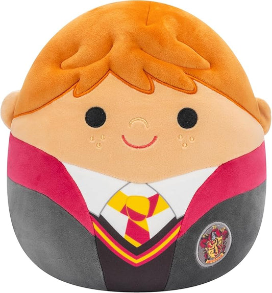 Squishmallows Original Harry Potter 10-Inch Ron Weasley Plush - Medium-Sized Ultrasoft Official Jazwares Plush