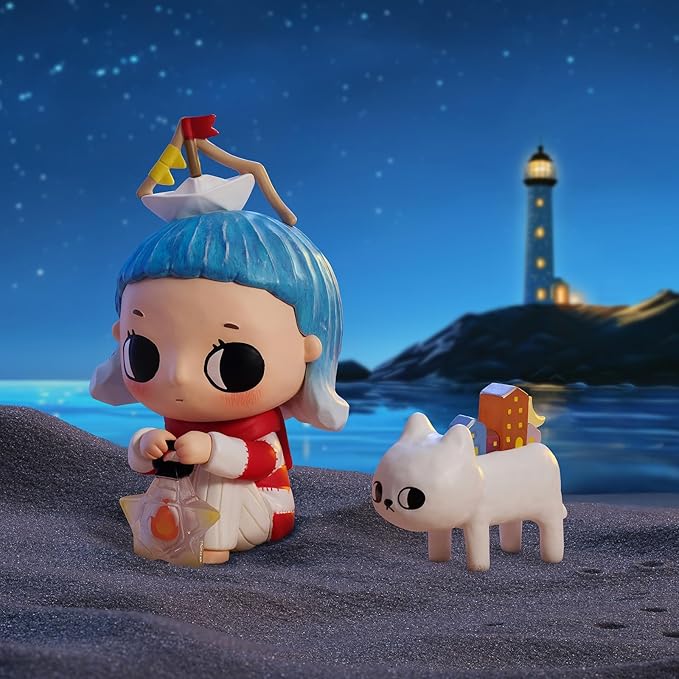 POP MART Nyota Growing up by Your Way Series Figures, 12PCs Blind Box Figures, Random Design Action Figures Collectible Toys Home Decorations, Holiday Birthday Gifts, Whole Set