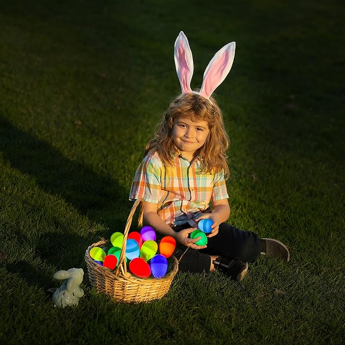 JOYIN 200 Mini Glow Sticks(1.7"), 8 Colors, Glow in The Dark for Easter Eggs Party Favors,Easter Basket Stuffer Party Pack, Weddings Classroom Decorations Prizes