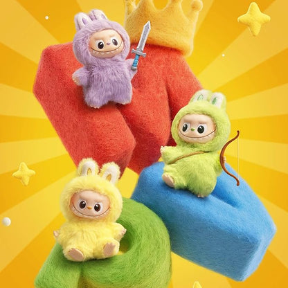 POP MART The Monster PIN for Love Series - Vinyl Plush Pendant Blind Box (A-M), Labubu Collectible Toys, Holiday Birthday Gifts for Girls and Boys, Whole Set