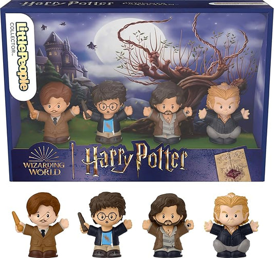 Little People Collector Harry Potter and The Prisoner of Azkaban Movie Special Edition Set for Adults & Fans, 4 Figures in a Display Package
