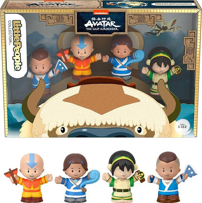 Little People Collector Avatar: The Last Airbender Special Edition Set for Adults & Fans, 4 Figures in Display Package