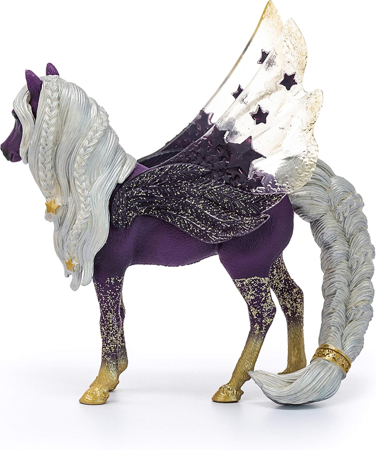 Schleich bayala Star Unicorn Flying Pegasus Figurine - Unicorn Toy for Girls and Boys - Fantasy Horse Figurine for Kids Ages 5+