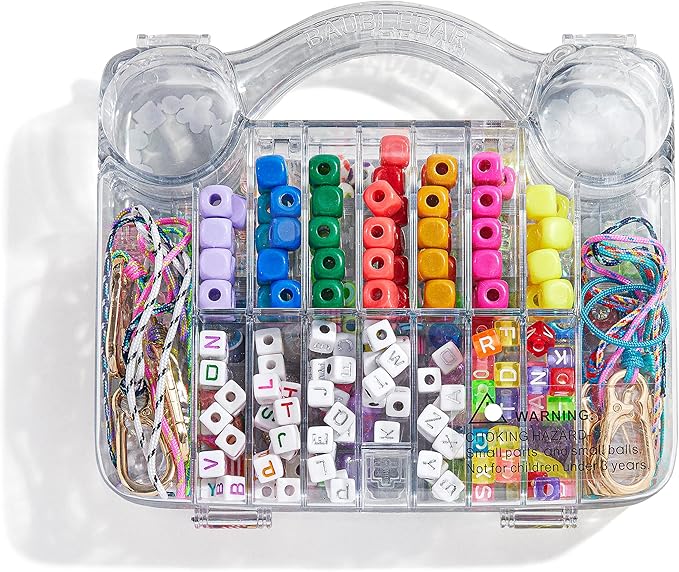 BaubleBar Ultimate DIY Bag Charm Kit | Oprah’s Favorite Things | Great for a Gift or Party | Keychain Jewelry Making Kit with Beads