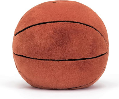 Jellycat Amuseables Basketball Stuffed Toy, 12.5 inches - Basketball Plush Gift for Sports Fans