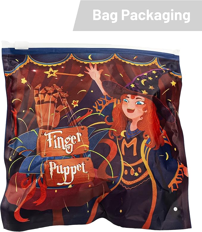 AQKILO Shark Finger Puppet Set, Ocean Animal Puppet Show Theater Props, Novelty Toys Weird Stuff Gifts,10 PCS