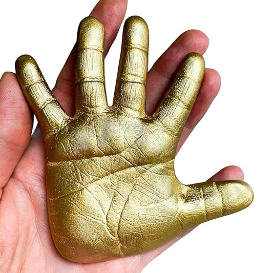 Sweet Memories Baby Hands and Feet Casting kit for Babies 0-9 Months, Makes 2-8 Casts - DIY Hand and Footprint Keepsake, Infant Imprints, New mom Baby Shower Christmas Gift