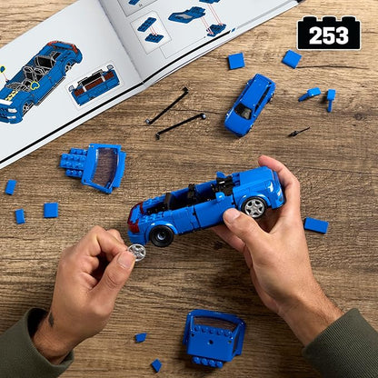 Mattel Brick Shop Hot Wheels Audi Avant RS2 Building Toy Kit 253 pc for Collectors