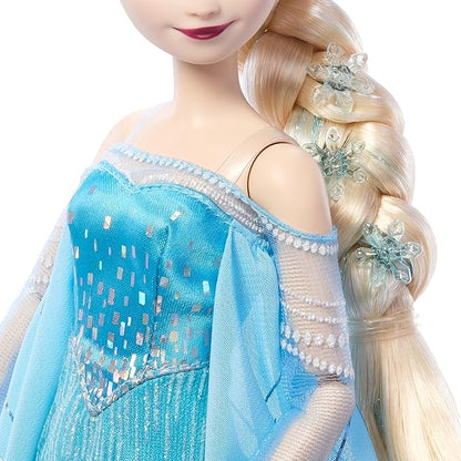 Mattel Frozen Anna & Elsa Doll Set - 2 Disney Princess Collector Fashion Dolls Celebrating Disney's 100 Years of Wonder, Inspired by the Movie