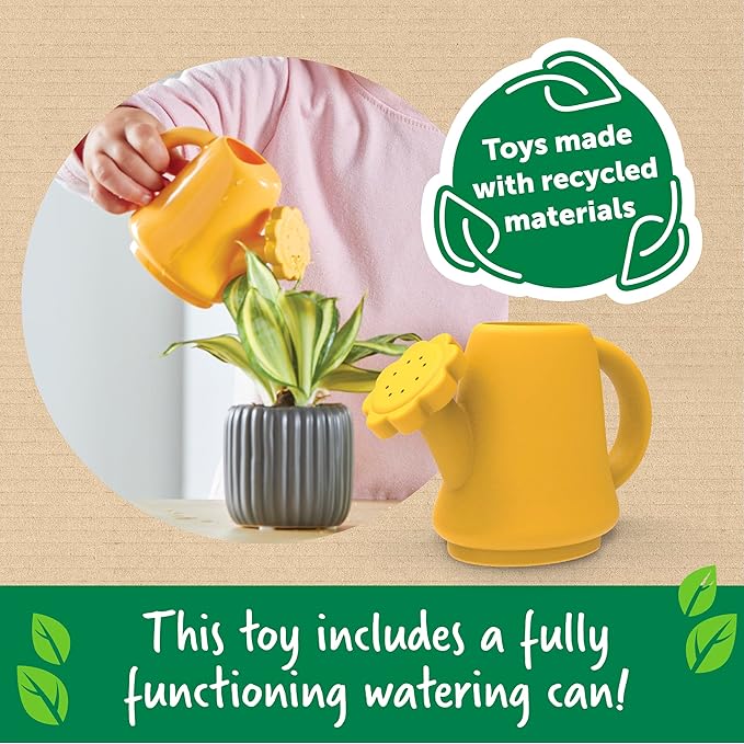 Learning Resources Growing Greenhouse Color & Number Playset - 12 Pieces, Ages 18 Months +, Preschool Activities, Toddler Montessori Toys, Gifts for Boys and Girls